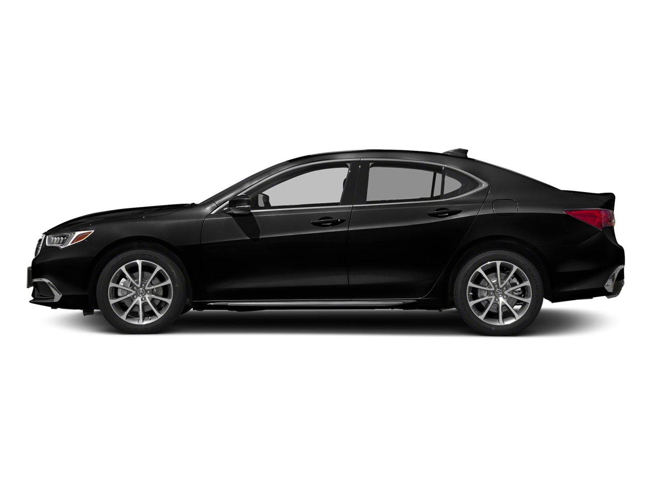 2018 Acura TLX — rear three-quarter view