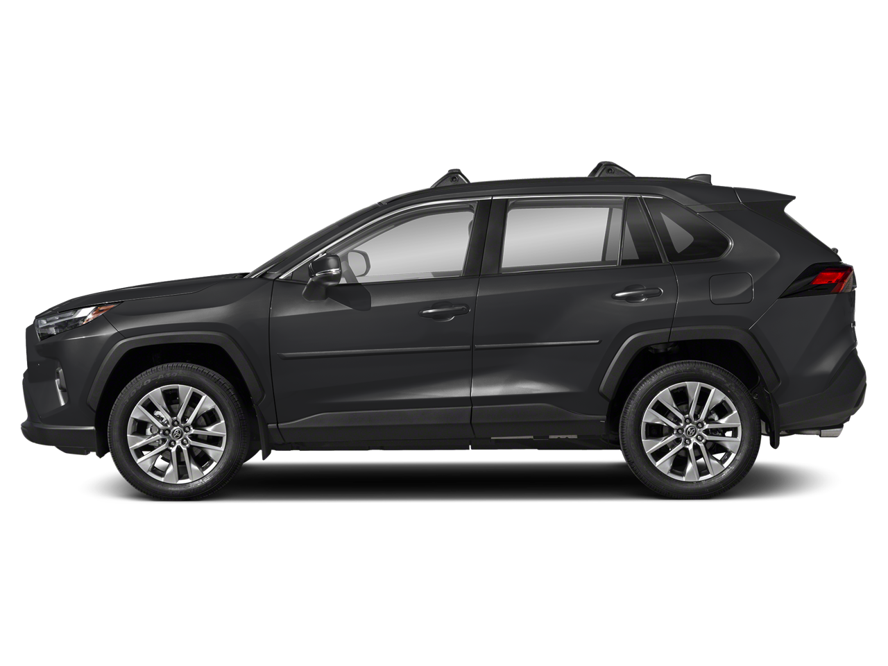 2025 Toyota RAV4 — rear three-quarter view