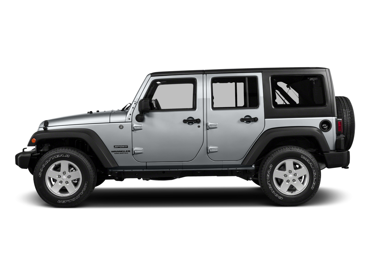 2016 Jeep Wrangler Unlimited — rear three-quarter view