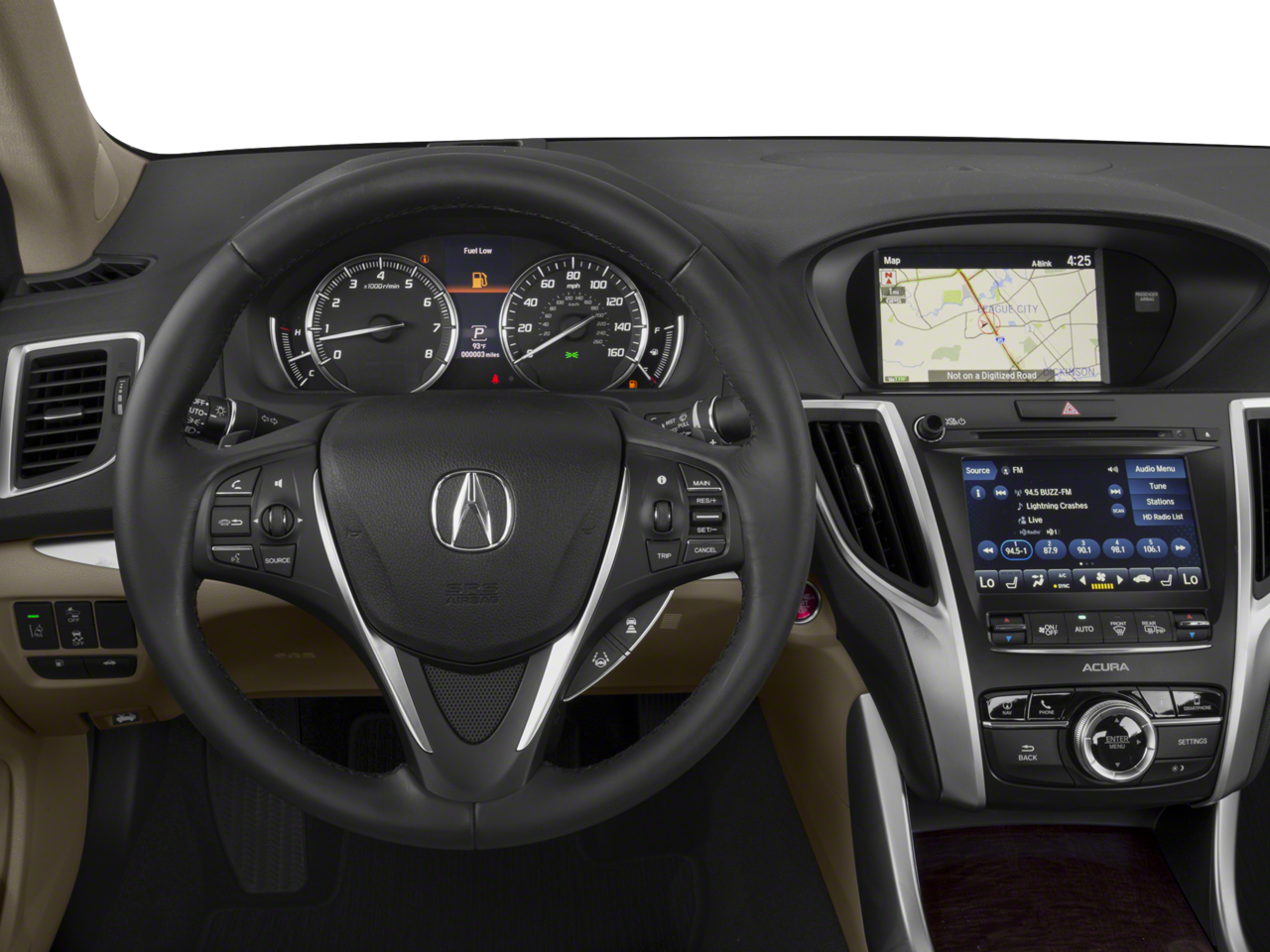 2018 Acura TLX — interior view