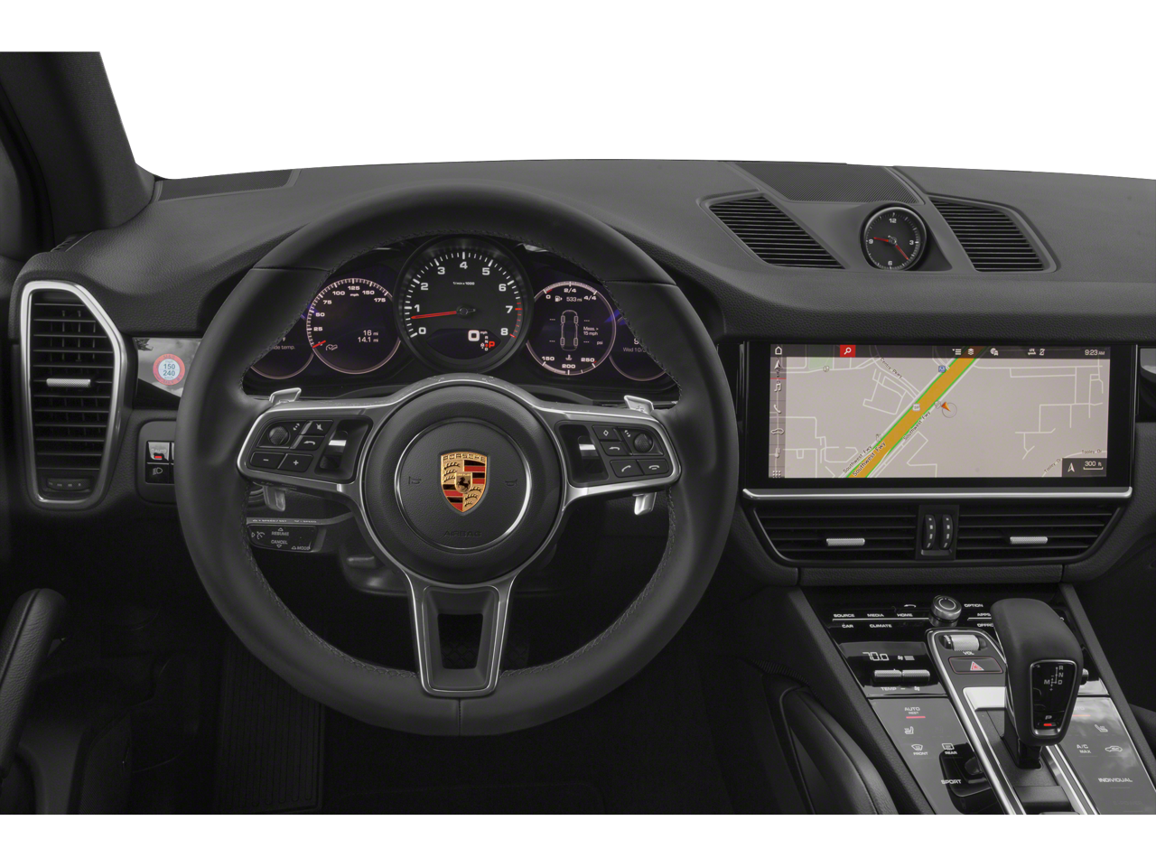 2023 Porsche Cayenne — interior view