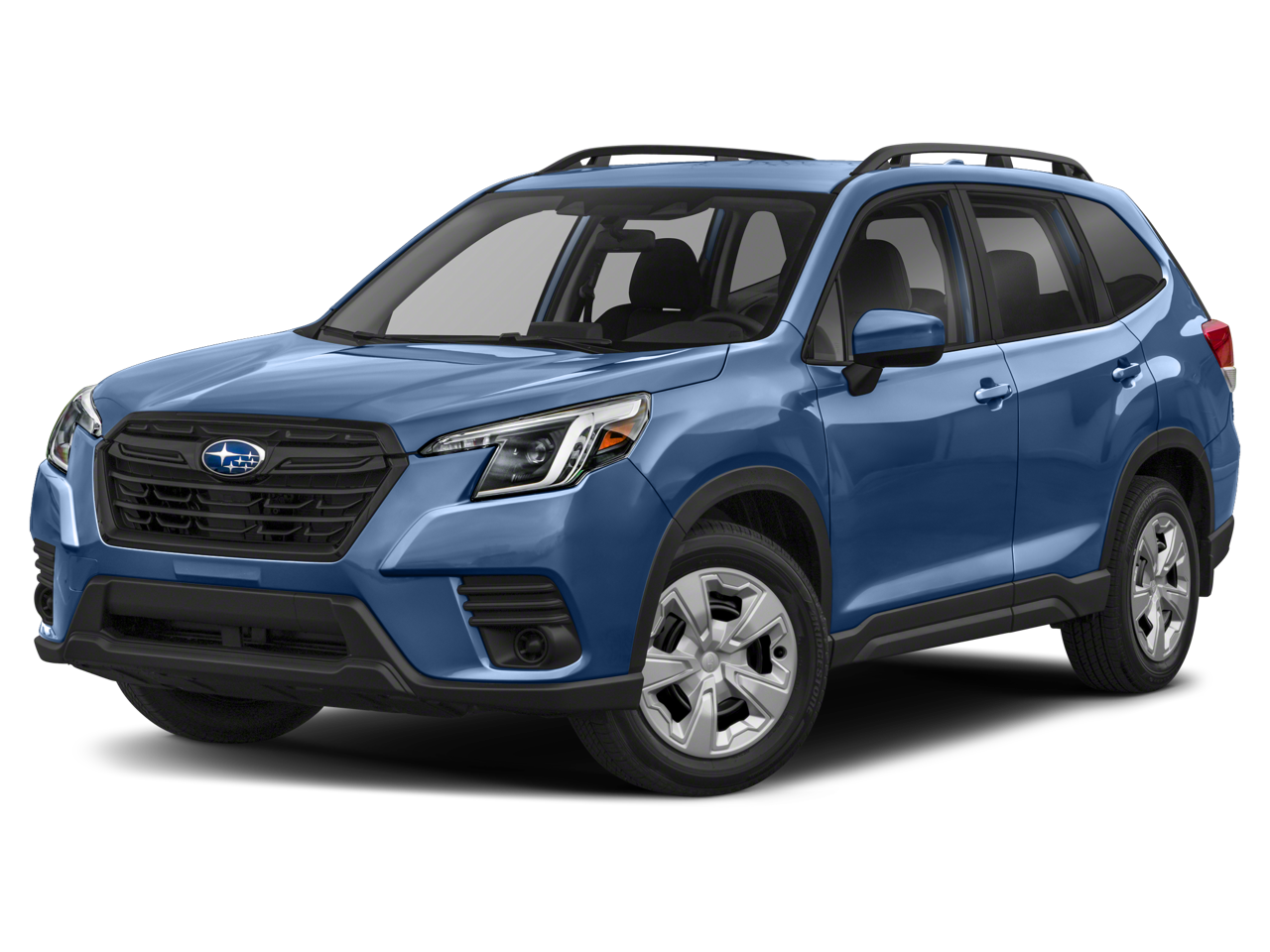 2024 Subaru Forester Sport in Crystal Black Silica — front three-quarter view