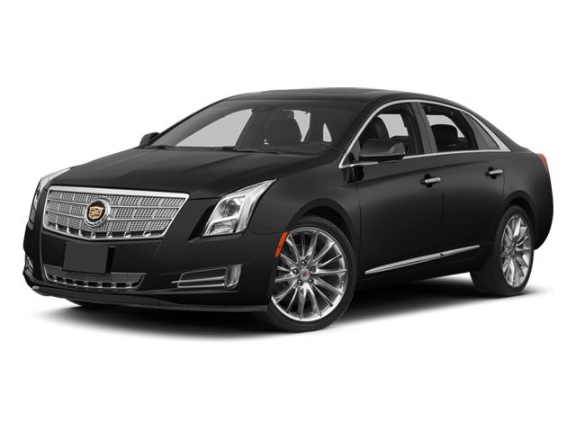 2013 Cadillac XTS Base in Sapphire Blue Metallic — front three-quarter view