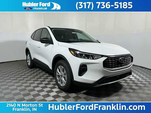 2026 Ford Escape Active in Oxford White — front three-quarter view