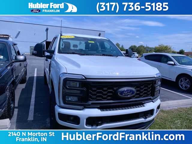 2026 Ford Super Duty F-350 XL in Oxford White — front three-quarter view
