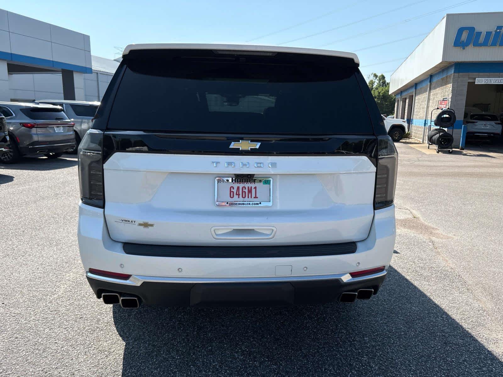 2025 Chevrolet Tahoe — interior view
