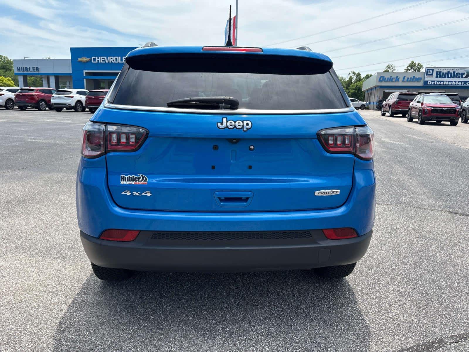 2022 Jeep Compass — interior view