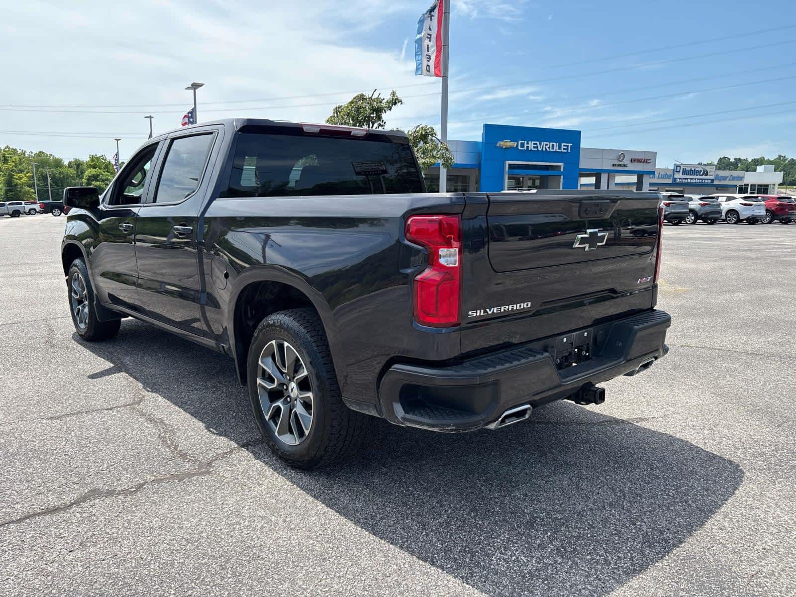 2024 Chevrolet Silverado 1500 — rear three-quarter view