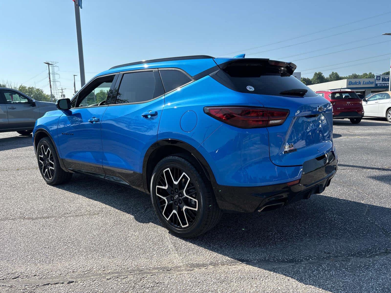 2024 Chevrolet Blazer — rear three-quarter view