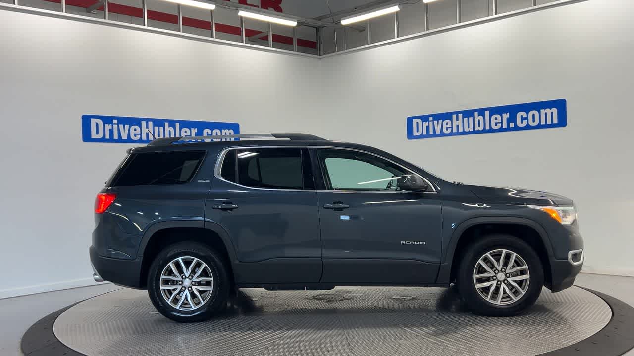 2019 GMC Acadia — rear three-quarter view