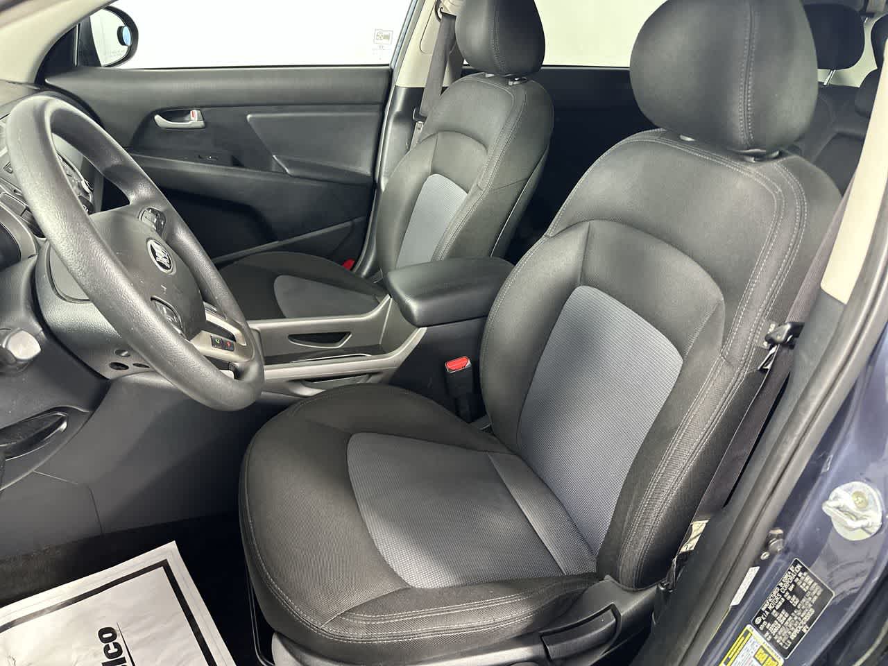 2016 Kia Sportage — interior view