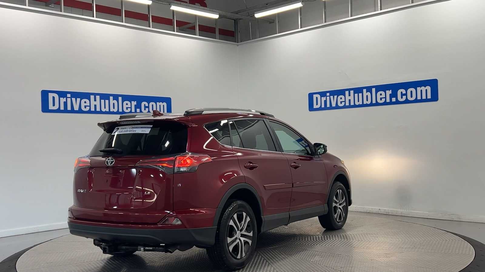2018 Toyota RAV4 — rear three-quarter view