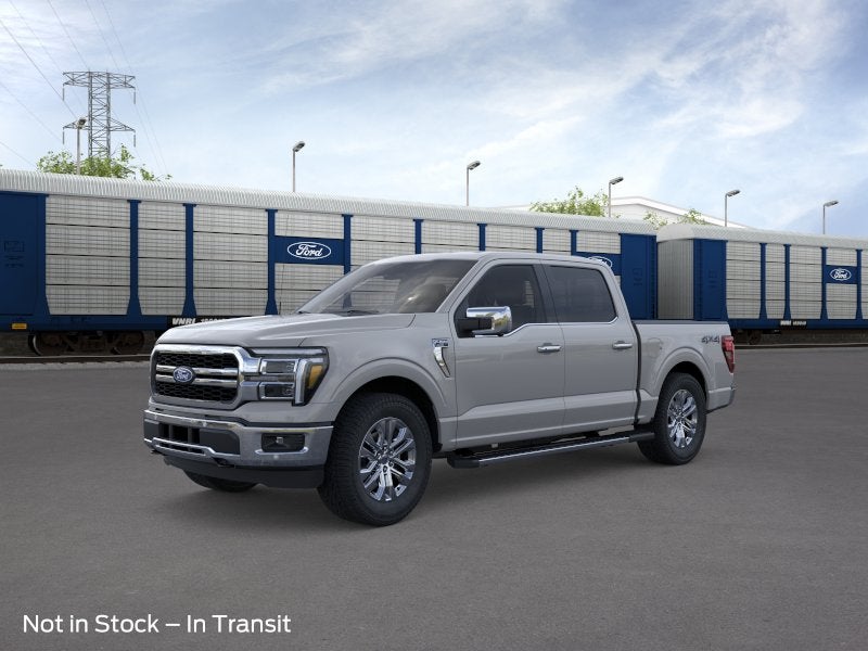 2026 Ford F-150 Lariat in Avalanche — front three-quarter view