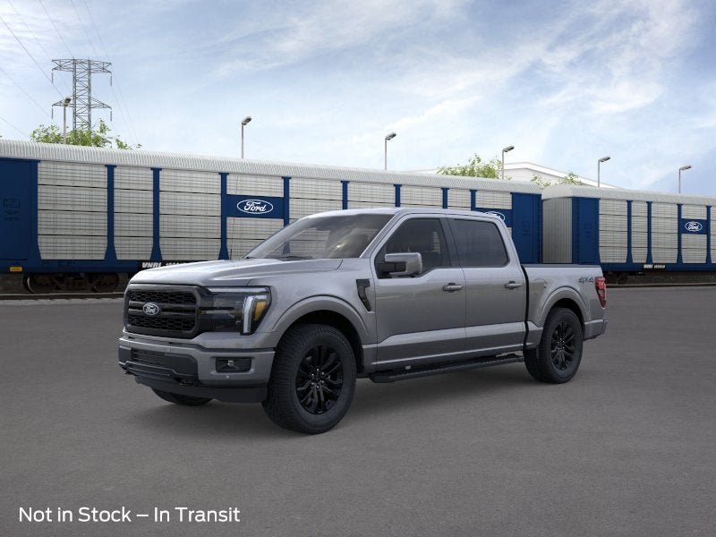 2026 Ford F-150 Lariat in Carbonized Gray Metallic — front three-quarter view