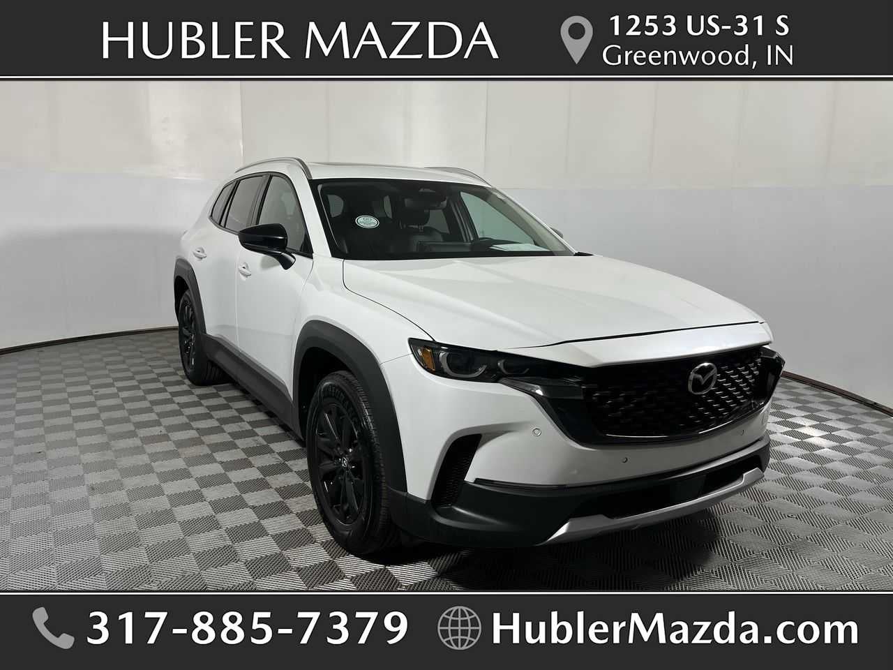 2026 Mazda Mazda CX-50 2.5 S Preferred in Wind Chill Pearl — front three-quarter view