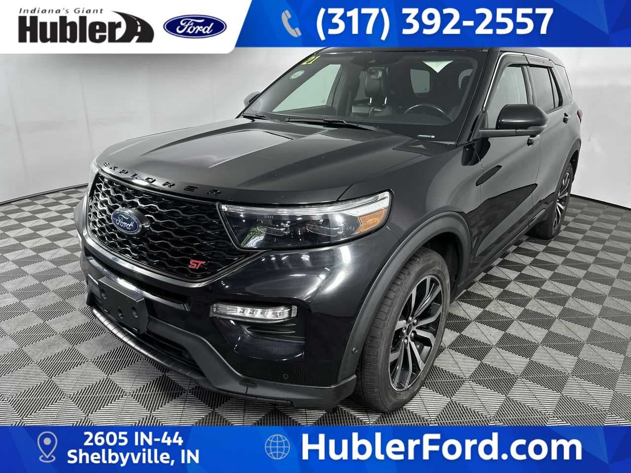 2021 Ford Explorer — interior view