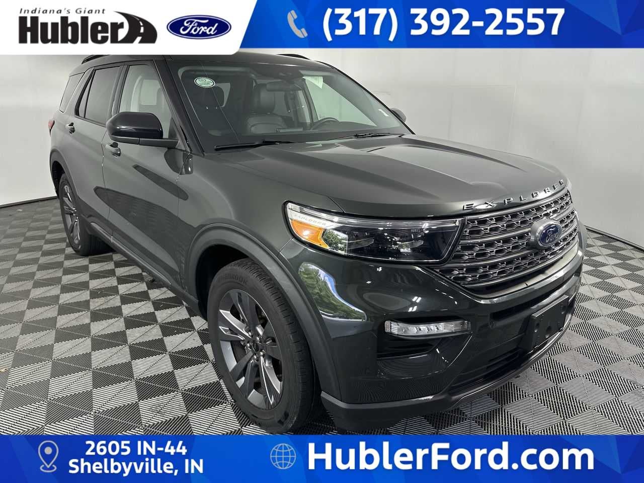 2022 Ford Explorer — side profile view