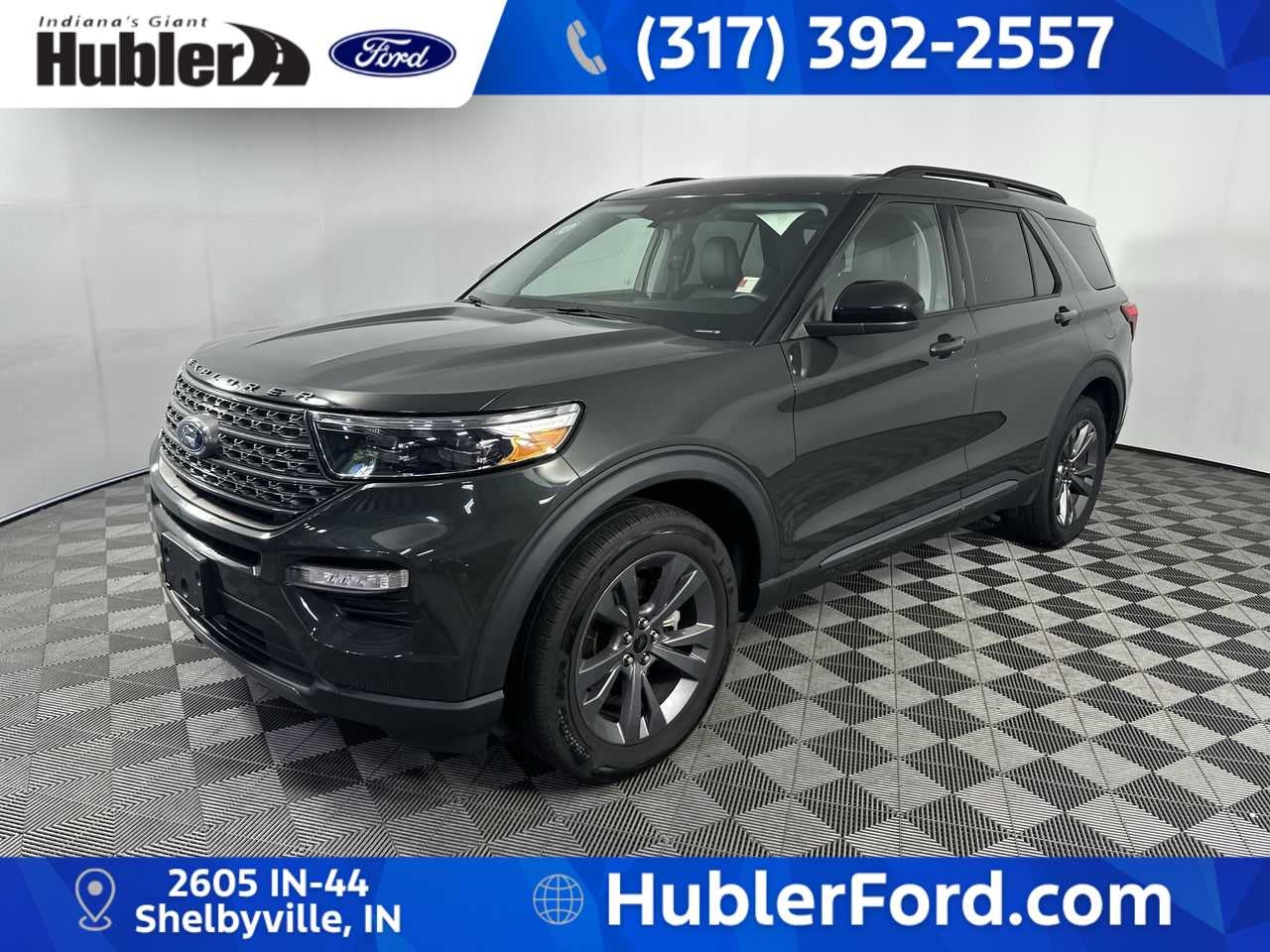 2022 Ford Explorer — interior view