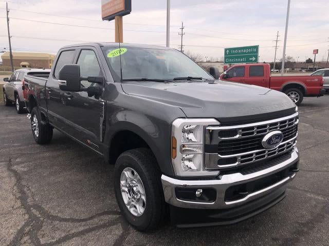2026 Ford Super Duty F-250 XLT in Carbonized Gray Metallic — front three-quarter view
