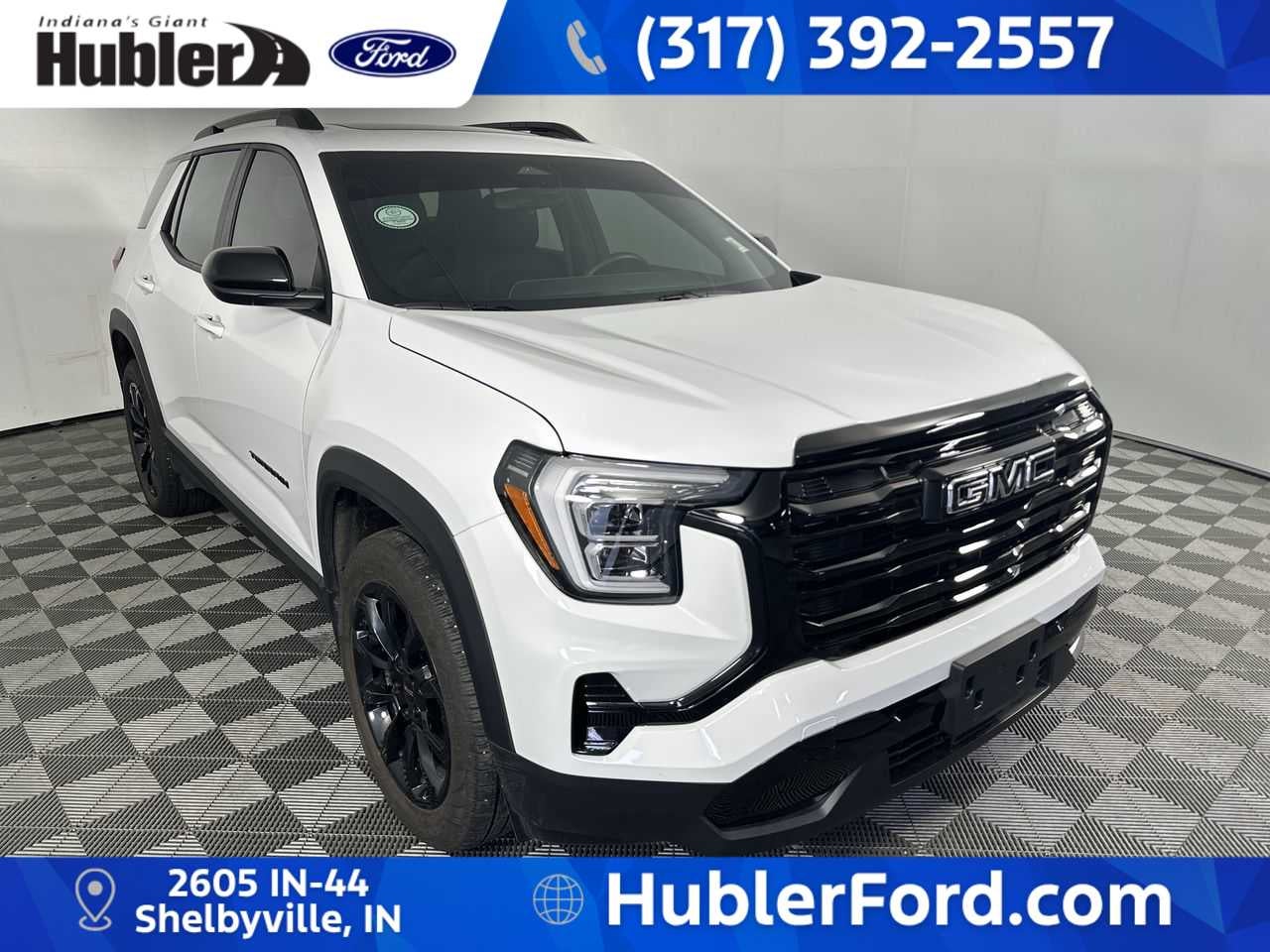 2026 GMC Terrain AWD Elevation in Summit White — front three-quarter view